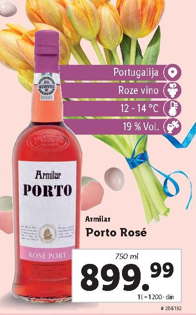 Akcija Lidl - Armilar, Rose vino Porto 1510226